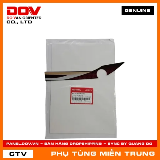 TEM ĐUÔI SAU TRÁI R150F HONDA CHÍNH HÃNG (MÃ: 87108KFV830ZA) — 87108KFV830ZA