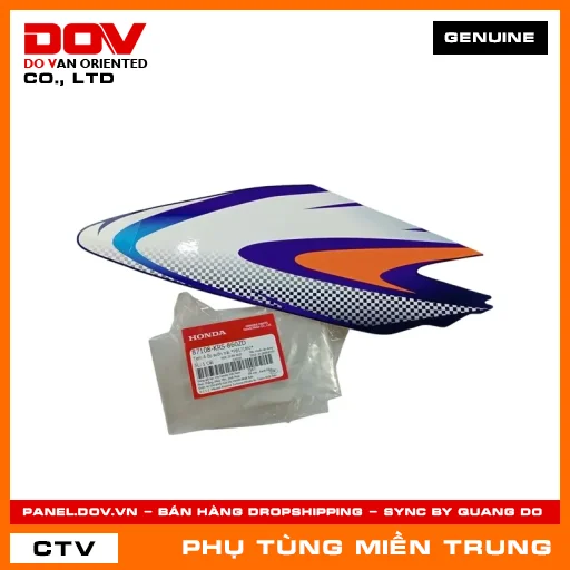 TEM A ỐP SƯỜN TRÁI *PB171MU* HONDA CHÍNH HÃNG (MÃ: 87108KRS860ZD) — 87108KRS860ZD