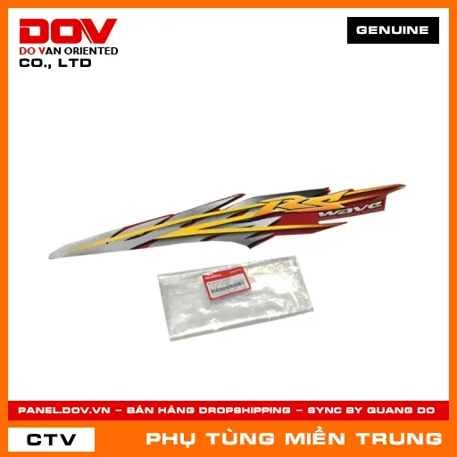 TEM ỐP SƯỜN TRÁI *R263* HONDA CHÍNH HÃNG (MÃ: 87108KTL640ZC) — 87108KTL640ZC