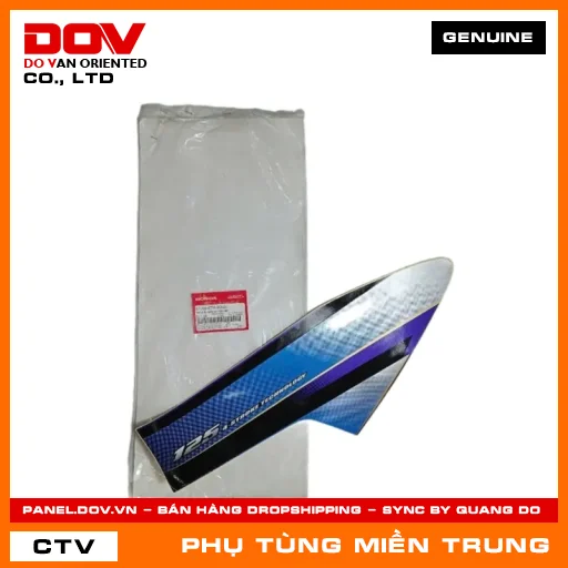 TEM A ỐP SƯỜN TRÁI *RP138M* HONDA CHÍNH HÃNG (MÃ: 87108KTM900ZD) — 87108KTM900ZD