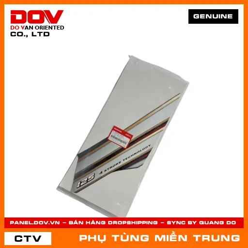 TEM ỐP CỐP BÊN TRÁI *R313C* HONDA CHÍNH HÃNG (MÃ: 87108KVLV30ZA) — 87108KVLV30ZA