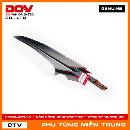 TEM ỐP SƯỜN TRÁI *R310* HONDA CHÍNH HÃNG (MÃ: 87108KVR850ZB) — 87108KVR850ZB