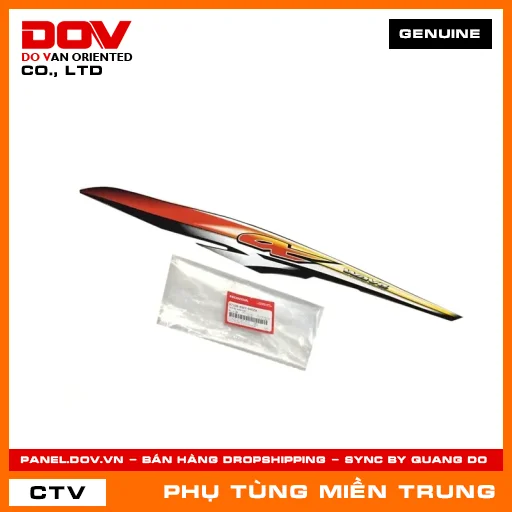 TEM ỐP SƯỜN TRÁI HONDA CHÍNH HÃNG (MÃ: 87108KWY940ZA) — 87108KWY940ZA