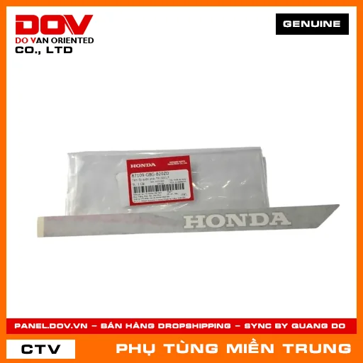 TEM ỐP SƯỜN PHẢI *R150CU* HONDA CHÍNH HÃNG (MÃ: 87109GBGB20ZD) — 87109GBGB20ZD