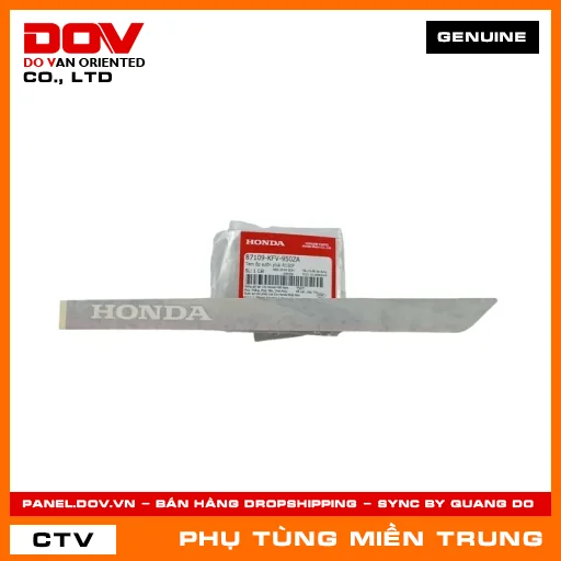 TEM ỐP SƯỜN PHẢI R150F HONDA CHÍNH HÃNG (MÃ: 87109KFV950ZA) — 87109KFV950ZA