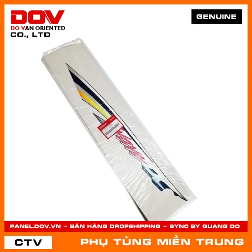 TEM B ỐP SƯỜN TRÁI *B142P* HONDA CHÍNH HÃNG (MÃ: 87109KRS900ZC) — 87109KRS900ZC