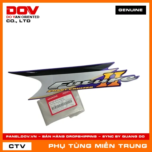TEM B ỐP SƯỜN TRÁI *RP138M* HONDA CHÍNH HÃNG (MÃ: 87109KTM900ZD) — 87109KTM900ZD