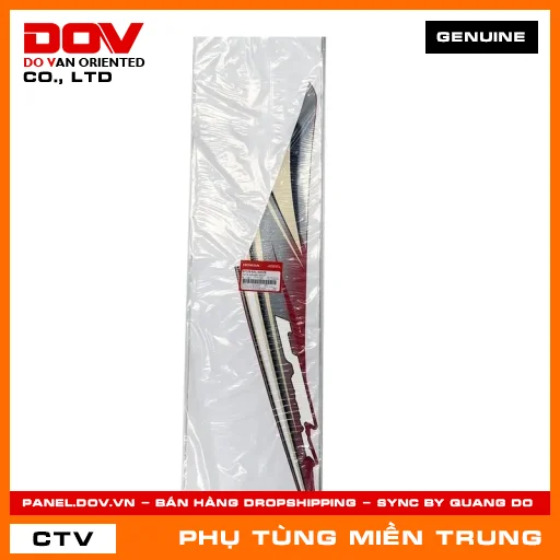 TEM ỐP SƯỜN PHẢI *R313C* HONDA CHÍNH HÃNG (MÃ: 87109KYL900ZB) — 87109KYL900ZB