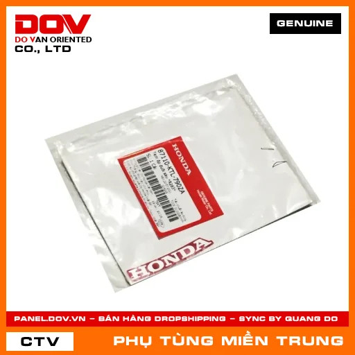 TEM ỐP ĐUÔI SAU *R263* HONDA CHÍNH HÃNG (MÃ: 87110KTL790ZA) — 87110KTL790ZA