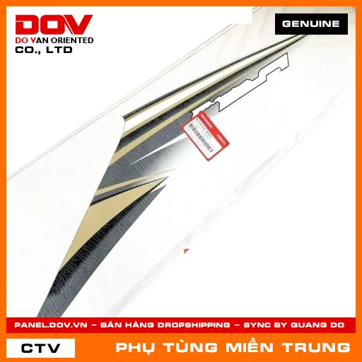 TEM ỐP SƯỜN TRÁI *NHA96P* HONDA CHÍNH HÃNG (MÃ: 87110KYL900ZC) — 87110KYL900ZC