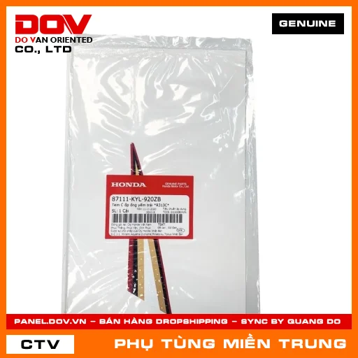TEM C ỐP ỐNG YẾM TRÁI *R313C* HONDA CHÍNH HÃNG (MÃ: 87111KYL920ZB) — 87111KYL920ZB