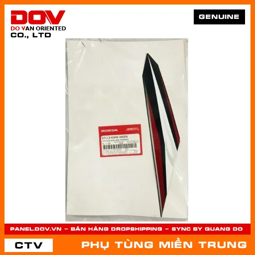 TEM B ỐP SƯỜN PHẢI *NHA69P* HONDA CHÍNH HÃNG (MÃ: 87113KWWV00ZA) — 87113KWWV00ZA