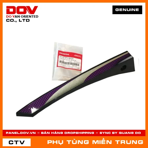 BỘ ỐP NHỰA SƯỜN TRÁI *R203M-PB HONDA CHÍNH HÃNG (MÃ: 87115KFV660ZA) — 87115KFV660ZA