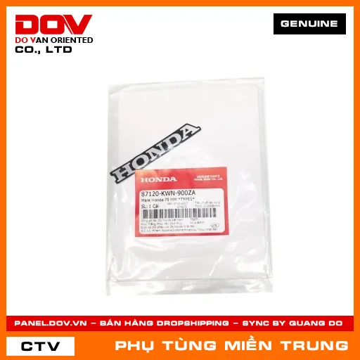 MARK HONDA 75 MM *NHA30* HONDA CHÍNH HÃNG (MÃ: 87120KWN900ZA) — 87120KWN900ZA
