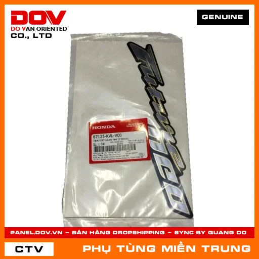 TEM CHỮ FUTURE NEO (230MM) HONDA CHÍNH HÃNG (MÃ: 87125KVLV00) — 87125KVLV00