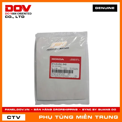 TEM CHỮ PGMFI HONDA CHÍNH HÃNG (MÃ: 87126KVL940) — 87126KVL940
