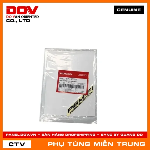 TEM CHỮ PGM FI *NHA96P* HONDA CHÍNH HÃNG (MÃ: 87127KYL900ZB) — 87127KYL900ZB