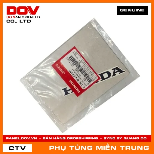TEM CHỮ HONDA *PB373M* HONDA CHÍNH HÃNG (MÃ: 87130KFV670ZB) — 87130KFV670ZB