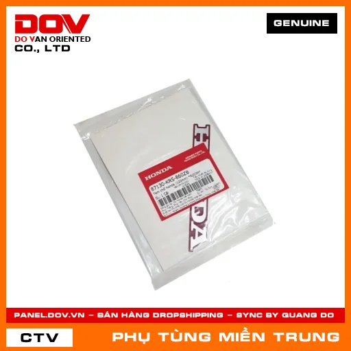 TEM CHỮ HONDA (120MM) *R203M* HONDA CHÍNH HÃNG (MÃ: 87130KRS860ZB) — 87130KRS860ZB