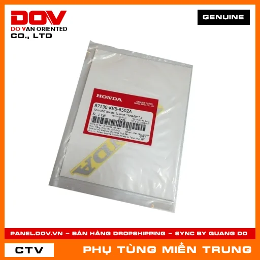 TEM CHỮ HONDA 110MM *NHA69P*,P HONDA CHÍNH HÃNG (MÃ: 87130KVB850ZA) — 87130KVB850ZA