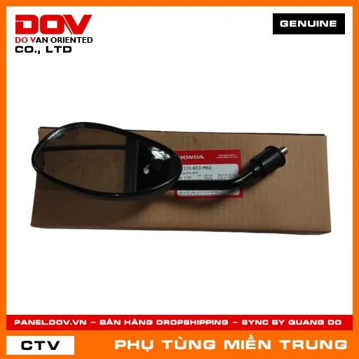 BỘ GƯƠNG PHẢI HONDA CHÍNH HÃNG (MÃ: 88110K03M60) — 88110K03M60