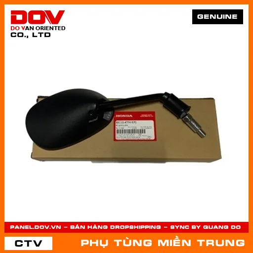 BỘ GƯƠNG PHẢI HONDA CHÍNH HÃNG (MÃ: 88110KTM970) — 88110KTM970