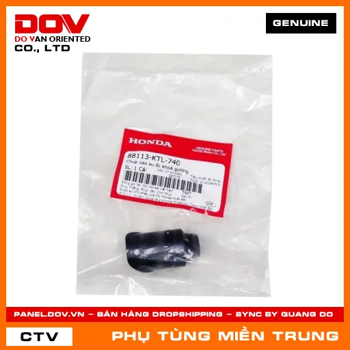 CHỤP CAO SU ỐC KHOÁ GƯƠNG HONDA CHÍNH HÃNG (MÃ: 88113KTL740) — 88113KTL740