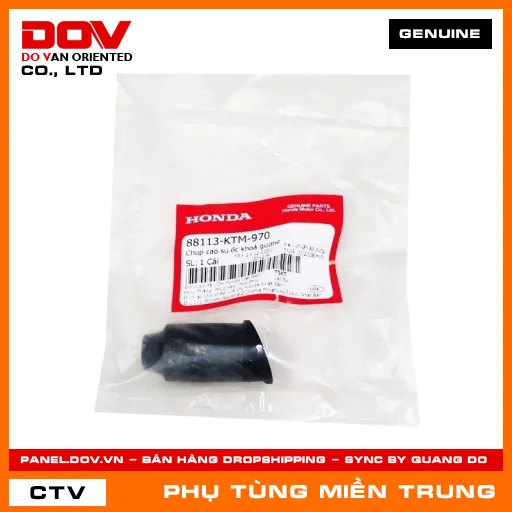 CHỤP CAO SU ỐC KHOÁ GƯƠNG HONDA CHÍNH HÃNG (MÃ: 88113KTM970) — 88113KTM970