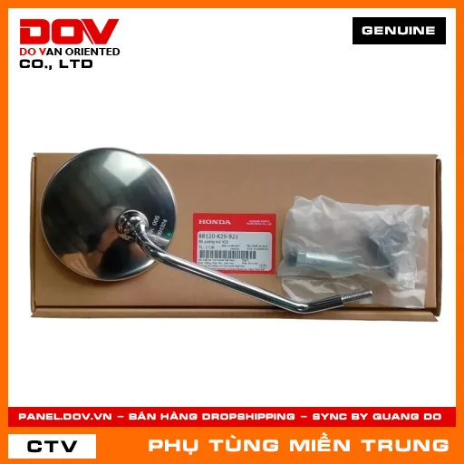 BỘ GƯƠNG TRÁI K29 HONDA CHÍNH HÃNG (MÃ: 88120K29921) — 88120K29921
