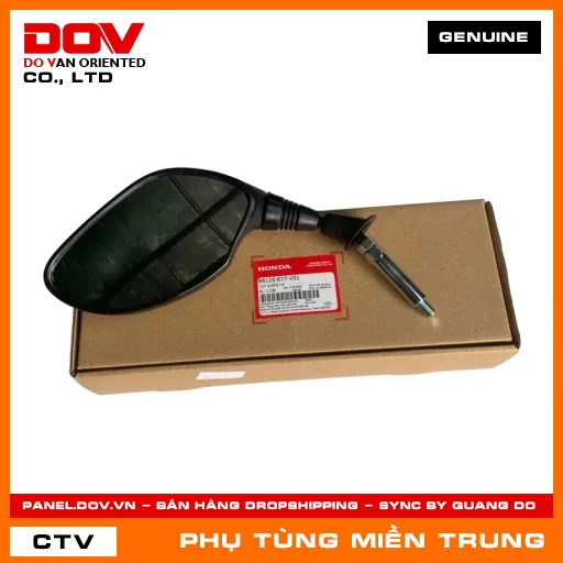 CỤM GƯƠNG TRÁI HONDA CHÍNH HÃNG (MÃ: 88120K77V01) — 88120K77V01