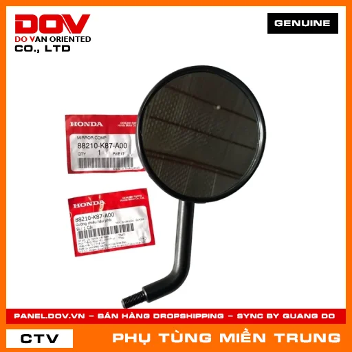 GƯƠNG CHIẾU HẬU PHẢI HONDA CHÍNH HÃNG (MÃ: 88210K87A00) — 88210K87A00
