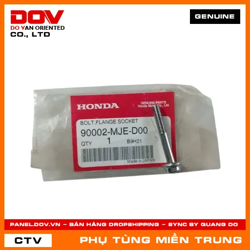 BU LÔNG 6X40 HONDA CHÍNH HÃNG (MÃ: 90002MJED00) — 90002MJED00