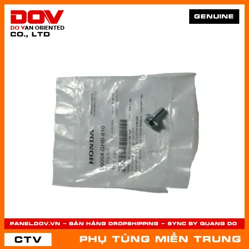 BU LÔNG 6X12 HONDA CHÍNH HÃNG (MÃ: 90004GHB610) — 90004GHB610