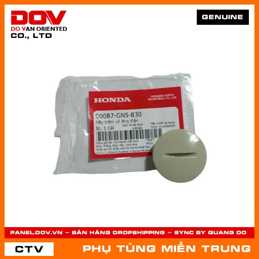 NẮP THĂM VÔ LĂNG ĐIỆN HONDA CHÍNH HÃNG (MÃ: 90087GN5830) — 90087GN5830