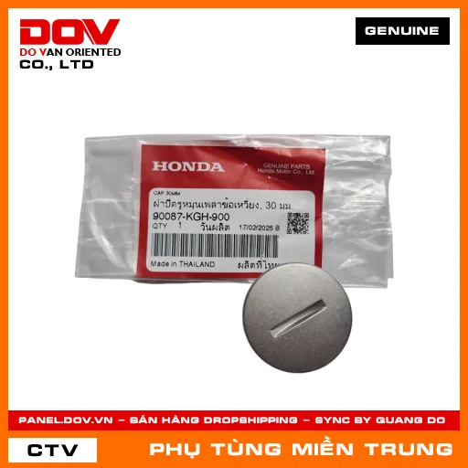 NẮP THĂM VÔ LĂNG ĐIỆN HONDA CHÍNH HÃNG (MÃ: 90087KGH900) — 90087KGH900