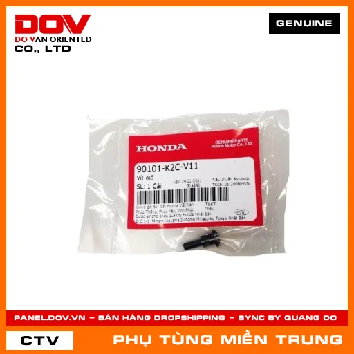 VÍT MỞ HONDA CHÍNH HÃNG (MÃ: 90101K2CV11) — 90101K2CV11