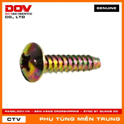 VÍT TỰ REN 3X14 HONDA CHÍNH HÃNG (MÃ: 90101KY6008) — 90101KY6008
