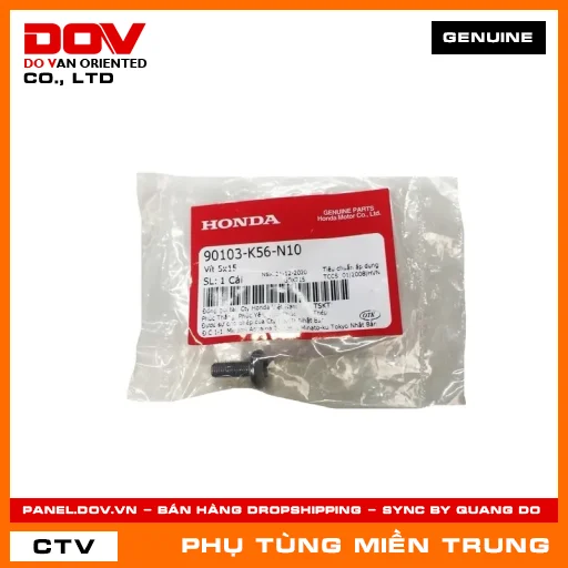 VÍT 5X15 HONDA CHÍNH HÃNG (MÃ: 90103K56N10) — 90103K56N10