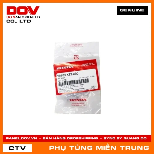 VÍT 5MM HONDA CHÍNH HÃNG (MÃ: 90109K53D00) — 90109K53D00