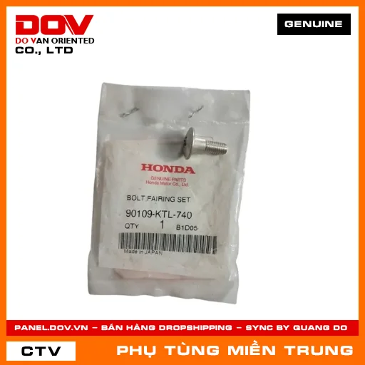 BU LÔNG HONDA CHÍNH HÃNG (MÃ: 90109KTL740) — 90109KTL740