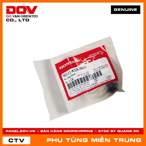 BU LÔNG 6MM HONDA CHÍNH HÃNG (MÃ: 90111K1AN00) — 90111K1AN00