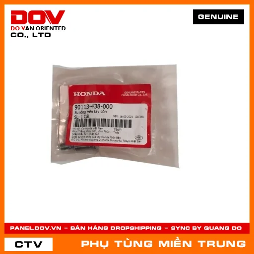 BU LÔNG TAY CÔN HONDA CHÍNH HÃNG (MÃ: 90113438000) — 90113438000