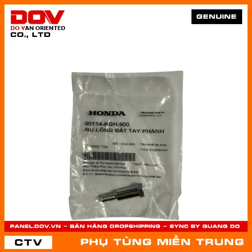 BU LÔNG BẮT TAY PHANH HONDA CHÍNH HÃNG (MÃ: 90114KGH900) — 90114KGH900