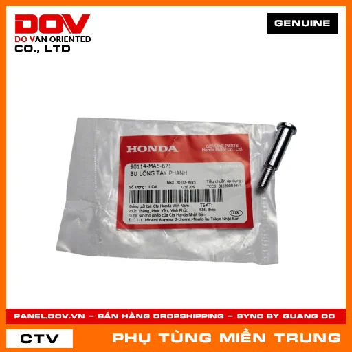 BU LÔNG TAY PHANH HONDA CHÍNH HÃNG (MÃ: 90114MA5671) — 90114MA5671