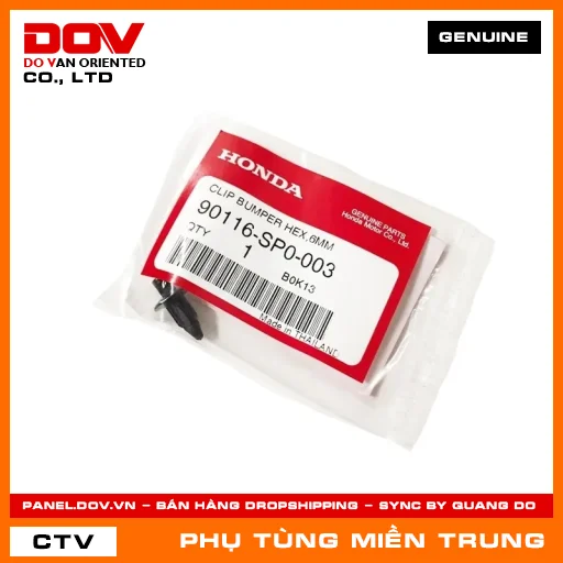 CHỐT CÀI HONDA CHÍNH HÃNG (MÃ: 90116SP0003) — 90116SP0003