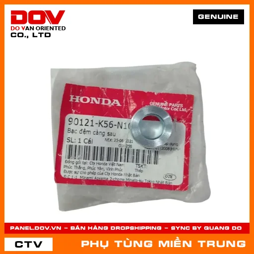 BẠC ĐỆM CÀNG SAU HONDA CHÍNH HÃNG (MÃ: 90121K56N10) — 90121K56N10