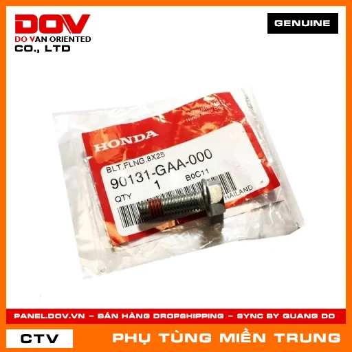 BU LÔNG 8X25 HONDA CHÍNH HÃNG (MÃ: 90131GAA000) — 90131GAA000