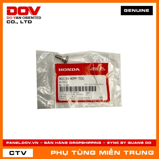 VÍT 5X14 HONDA CHÍNH HÃNG (MÃ: 90134KPPT00) — 90134KPPT00