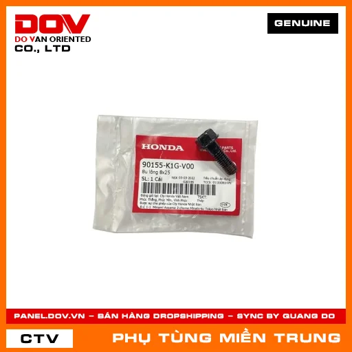 BU LÔNG 8X25 HONDA CHÍNH HÃNG (MÃ: 90155K1GV00) — 90155K1GV00