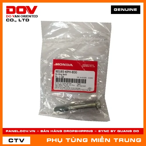 BU LÔNG 8X65 HONDA CHÍNH HÃNG (MÃ: 90185KPHB30) — 90185KPHB30
